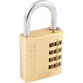 Kłódka 40x26mm mosiężna szyfrowana 4szt. Matlock MTL9508090K