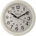 Zegar ścienny srebrny 10" Offis OFI8230030K