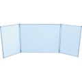 Skladana ścianka białych tablic magnetycznych 1200x900mm Offis OFI8360350K