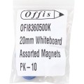 Magnesy do tablic magnetycznych 20mm Offis OFI8360500K