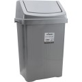25LTR SLATE GREY SWING TOP BIN Offis OFI8430100K