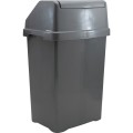 25LTR SLATE GREY SWING TOP BIN Offis OFI8430100K