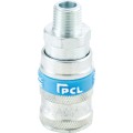 Złączka Vertex 1/4" BSP z gwintem zewnętrznym AC91CM PCL PCL2591983D