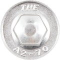 Śruba M6x25 A2 nierdzewna imbusowa klasa 70 100szt. Qualfast QFT6001455V-1