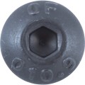 Śruba M5x12 imbusowa zaokrąglony łeb 10.9 100szt. Qualfast QFT6040214Q