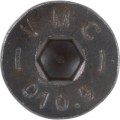 Śruba M4x10 imbusowa łeb stożkowy 10.9 100szt. Qualfast QFT6042031M M07400.040.010M200