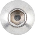 Śruba M6x16 A2 nierdzewna imbusowa łeb kulisty 100szt. Qualfast QFT6044825G