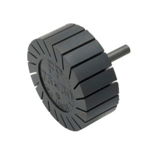 Uchwyt 75x30mm do taśm opasek ściernych trzpień gumowy nacięty walcowy York Abrasives YRK2054550K PRO20