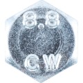 M10x30 śruba z łbem sześciokątnym (17mm A/F) BZP (GR-8.8) Qualfast QFT6301051S QFT-630-1051S