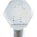 M16x60 śruba z łbem sześciokątnym ocynkowana klasa 8.8 Qualfast QFT6301887P QFT-630-1887P