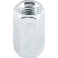 Nakrętki łączące długie M8x24mm cynkowane 100szt. Qualfast QFT6399908K