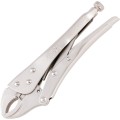 Szczypce zaciskowe 255mm 10" wgięte owalne szczęki Senator SEN5587200K