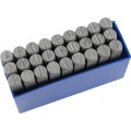 Zestaw znaczników 10mm ręcznych A-Z numeratorów literowych 27szt. Senator SEN5604100K