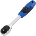 Grzechotka 1/4" 72-zęby gumowa rękojeść Senator SEN5824010K
