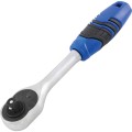 Grzechotka 3/8" 72-zęby z gumową rękojeścią Senator SEN5824950K