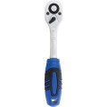 Grzechotka 3/8" 72-zęby z gumową rękojeścią Senator SEN5824950K