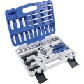 Zestaw klucz nasadowych 1/4" 60szt. metryczny Senator SEN5829040K