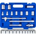 Zestaw kluczy nasadowych 1/2" 41szt. calowy AF i Whitworth Senator SEN5829240K