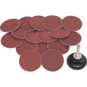 Zestaw krążków ściernych 50mm AlOx 17szt. York Abrasives YRK2059500K PRO20