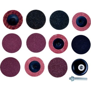 Zestaw krążków szybkowymiennych 75mm 12szt. York Abrasives YRK2059600K