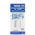 40 PCE HOSE CLIP ASSORTMENT-8 POPULAR SIZES KIT Senator SEN6152200K
