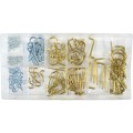92 PCE HOOK &amp; EYE BOLT ASSORTMENT KIT Senator SEN6152500K