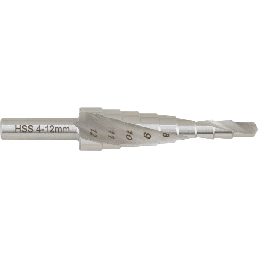 Wiertło 4-12mm 9 stopni HSS stopniowe stożkowe Sherwood SHR0190509K