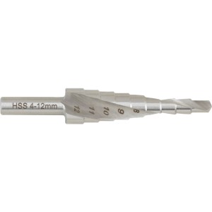 Wiertło 4-12mm 9 stopni HSS stopniowe stożkowe Sherwood SHR0190509K
