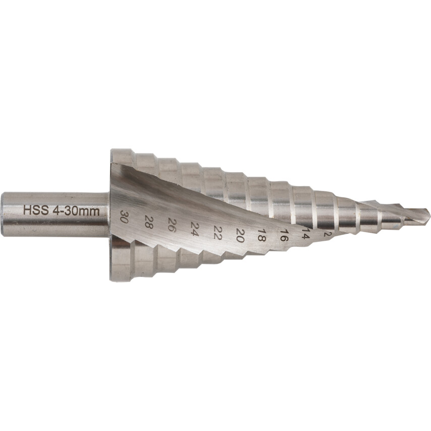Wiertło 4-30mm 14 stopni HSS stopniowe stożkowe Sherwood SHR0190520K