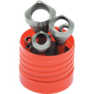 Zestaw pogłębiaczy stożkowych 2-30mm 90 stopni 6szt. kobaltowych HSSE Sherwood SHR0209020B SHR-020-9020B PRO20