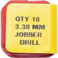 Wiertło 3,3mm HSS czernione do metalu Sherwood SHR0250085M Wyprzedaż