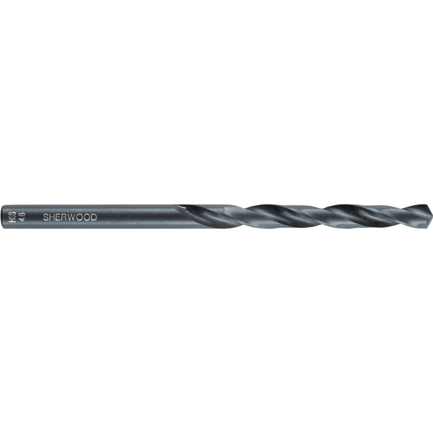 Wiertło 4,6mm HSS czernione do metalu Sherwood SHR0250100D
