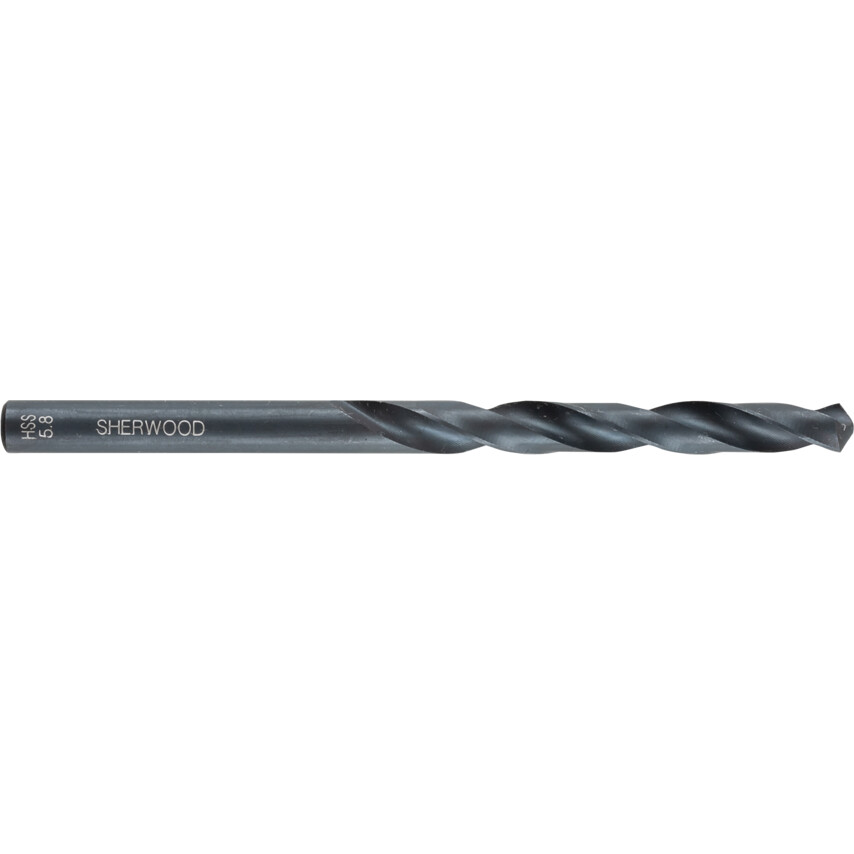 Wiertło 5,8mm HSS czernione do metalu Sherwood SHR0250115V