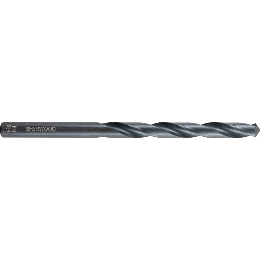 Wiertło 6,4mm HSS czernione do metalu Sherwood SHR0250122C Wyprzedaż