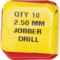 Wiertło 2,5mm szlifowane białe do metalu Sherwood SHR0250232L Wyprzedaż