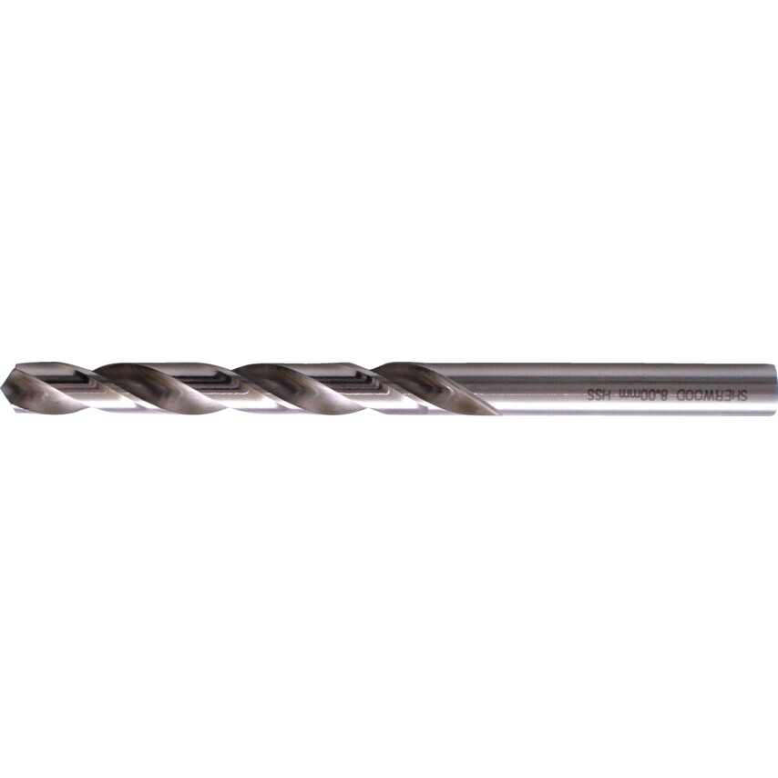 Wiertło 8mm szlifowane białe do metalu Sherwood SHR0250237F Wyprzedaż