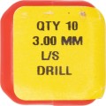 Wiertło 3mm długie HSS czernione Sherwood SHR0251453L
