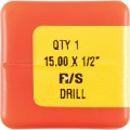 Wiertło kowalskie 15mm chwyt walcowy 1/2" Sherwood SHR0251807E