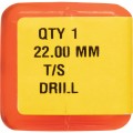 Wiertło 22mm HSS na stożku Morse'a 2 stożkowe Sherwood SHR0252799K
