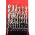 Zestaw wierteł 1-13mm x0,5mm HSS 25szt. jasne wykończenie Sherwood SHR0258520K SHR-025-8520K