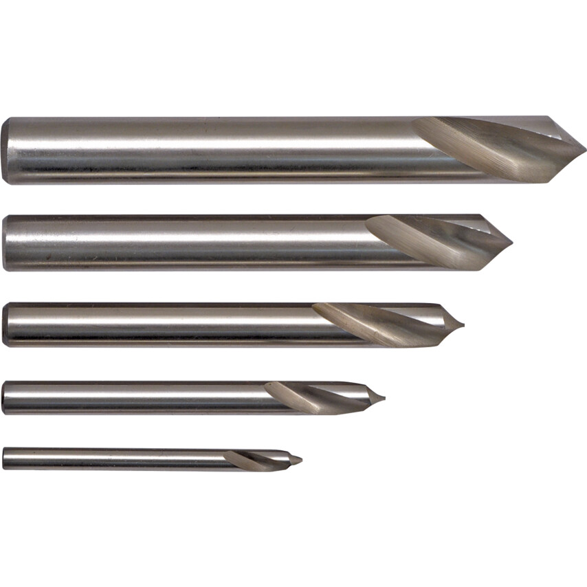 Zestaw wierteł do nawierceń 4-12mm 90 stopni HSS-E 5szt. Sherwood SHR0259200K