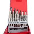 Zestaw wierteł i gwintowników UNC No.8-1/2" HSS 24szt. Sherwood SHR0259970K