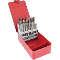 Zestaw calowych gwintowników i wierteł BSW 3/16"-1/2" calowych HSS 24szt. Sherwood SHR0259990K