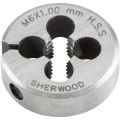 Narzynka M6x1mm 13/16" HSS okrągła Sherwood SHR0860200K