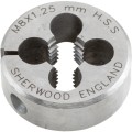 Narzynka M8x1,25mm 1" HSS okrągła Sherwood SHR0860460K