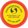 Narzynka M16x2mm 1.1/2" HSS okrągła Sherwood SHR0860850K