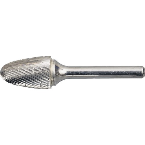 Pilnik obrotowy 10mm x19mm węglikowy łukowy łagodny York Abrasives YRK2103249K