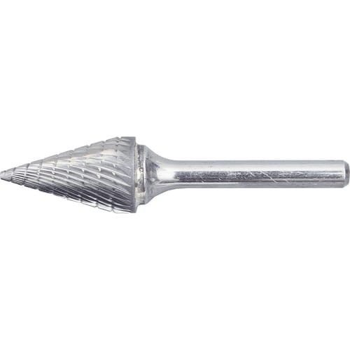 Pilnik obrotowy 6mm x12mm stożkowy węglikowy z łamaczem wióra Kennedy KEN2107160K