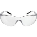 Okulary ochronne CLEAR GLASSES BLACK SIDE ARM EN166 1FT Sitesafe SSF9601580K