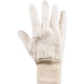Rękawice COTTON DRILL 6OZ SIZE 10MEN S KNITTED WRIST (PK12) Sitesafe SSF9613040K
